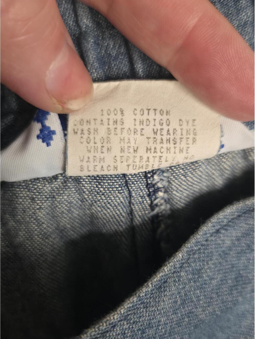 Vintage Roper Denim Indian Nickle Button-Front Maxi Skirt - Picture 5 of 7
